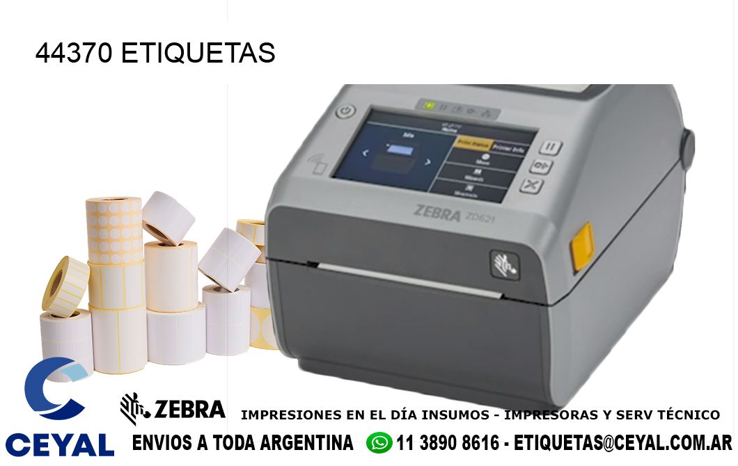 44370 ETIQUETAS
