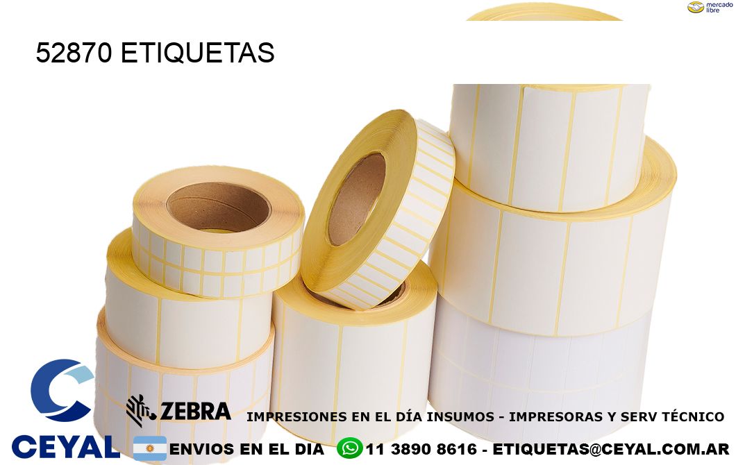 52870 ETIQUETAS