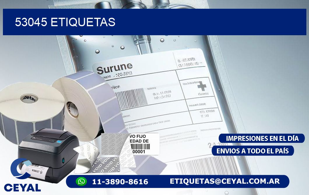 53045 ETIQUETAS