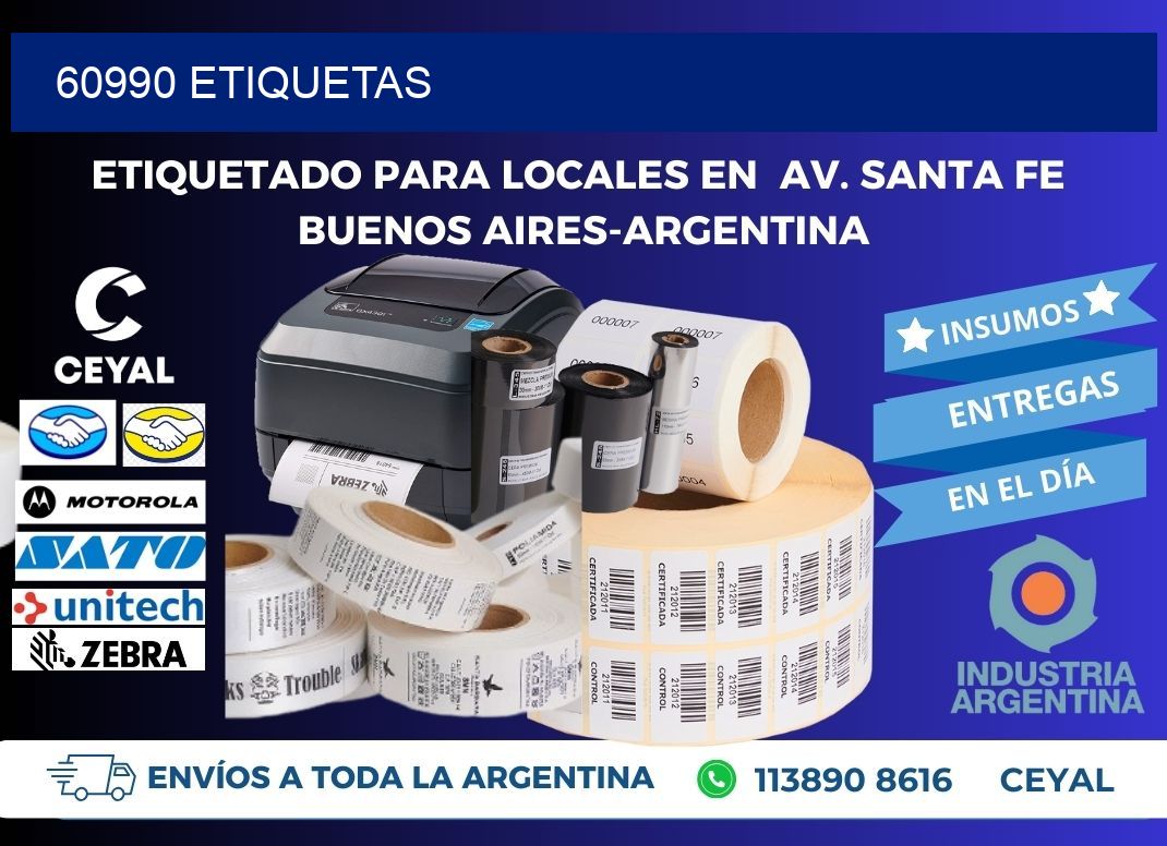 60990 ETIQUETAS