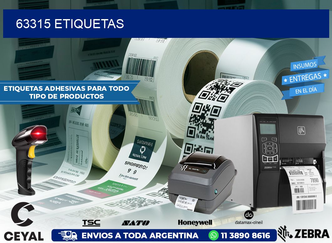 63315 ETIQUETAS