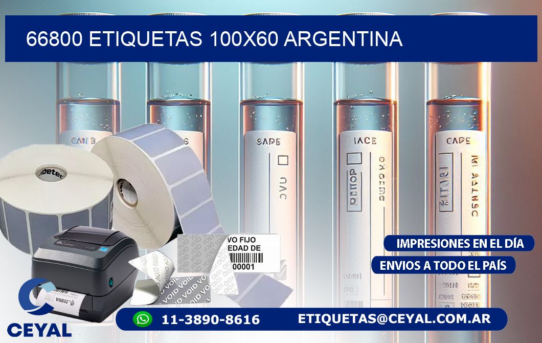 66800 ETIQUETAS 100x60 argentina