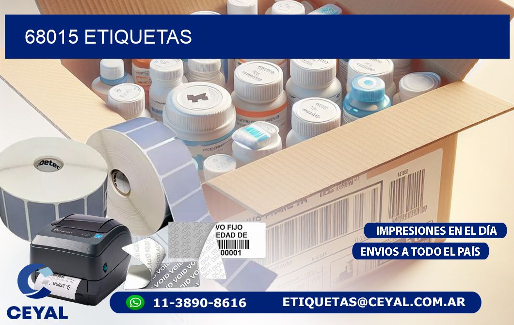 68015 ETIQUETAS