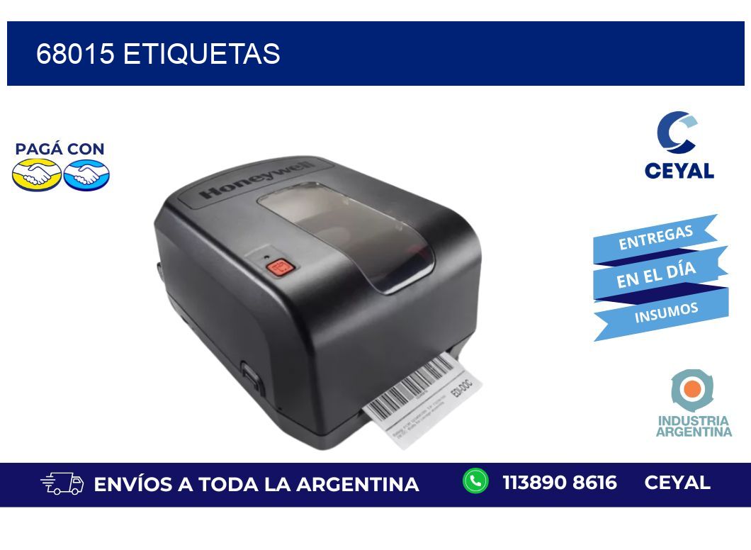 68015 ETIQUETAS