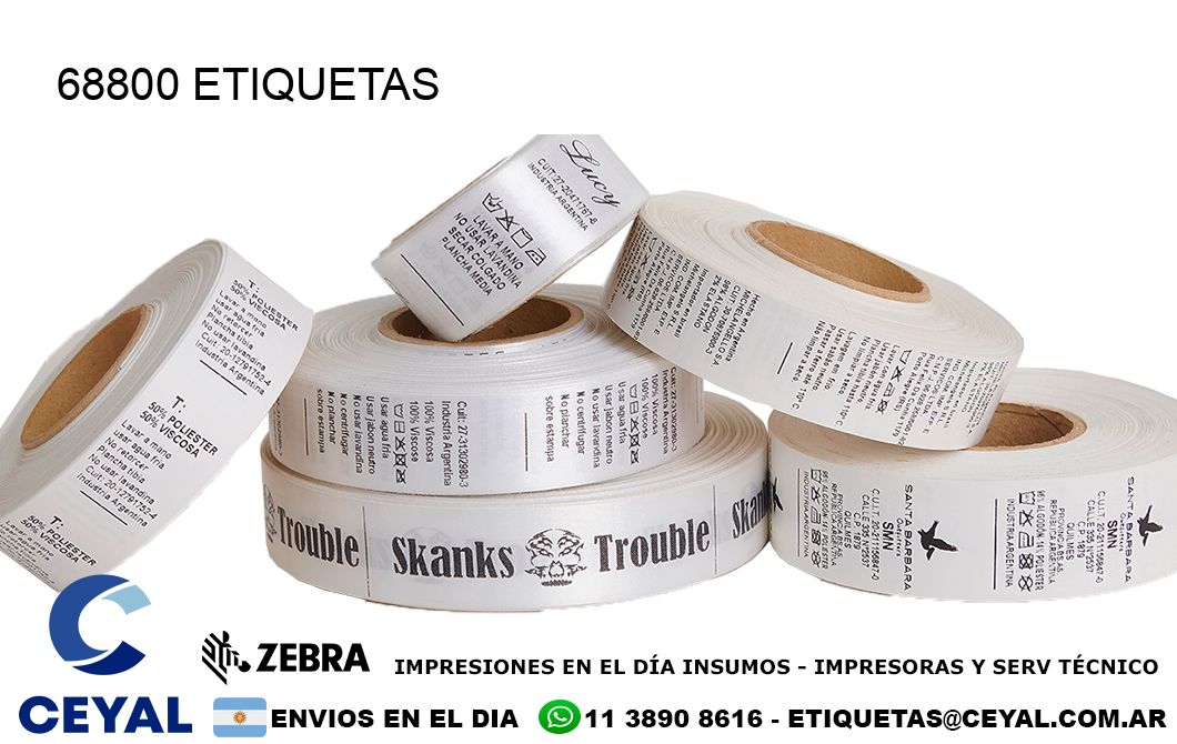 68800 ETIQUETAS