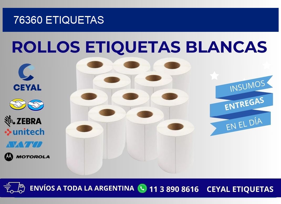 76360 ETIQUETAS