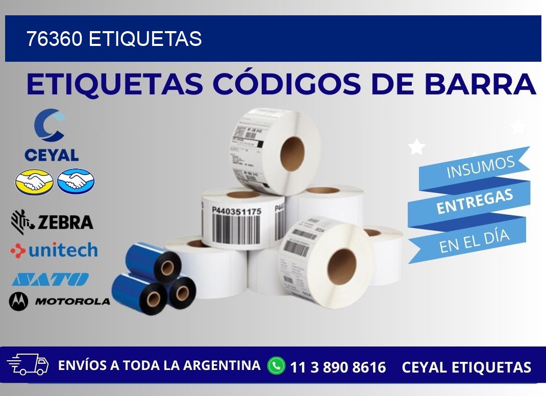 76360 ETIQUETAS