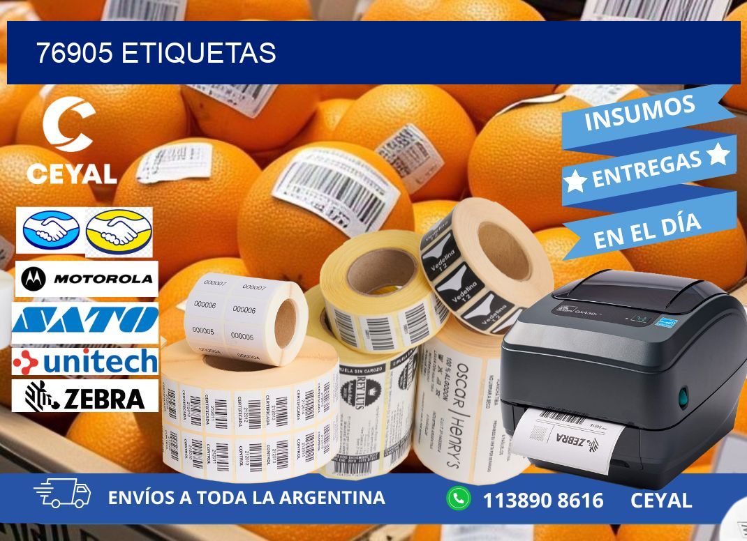 76905 ETIQUETAS