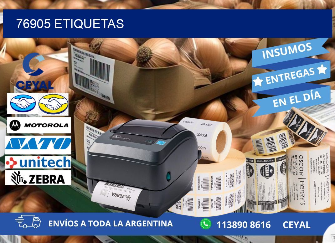 76905 ETIQUETAS