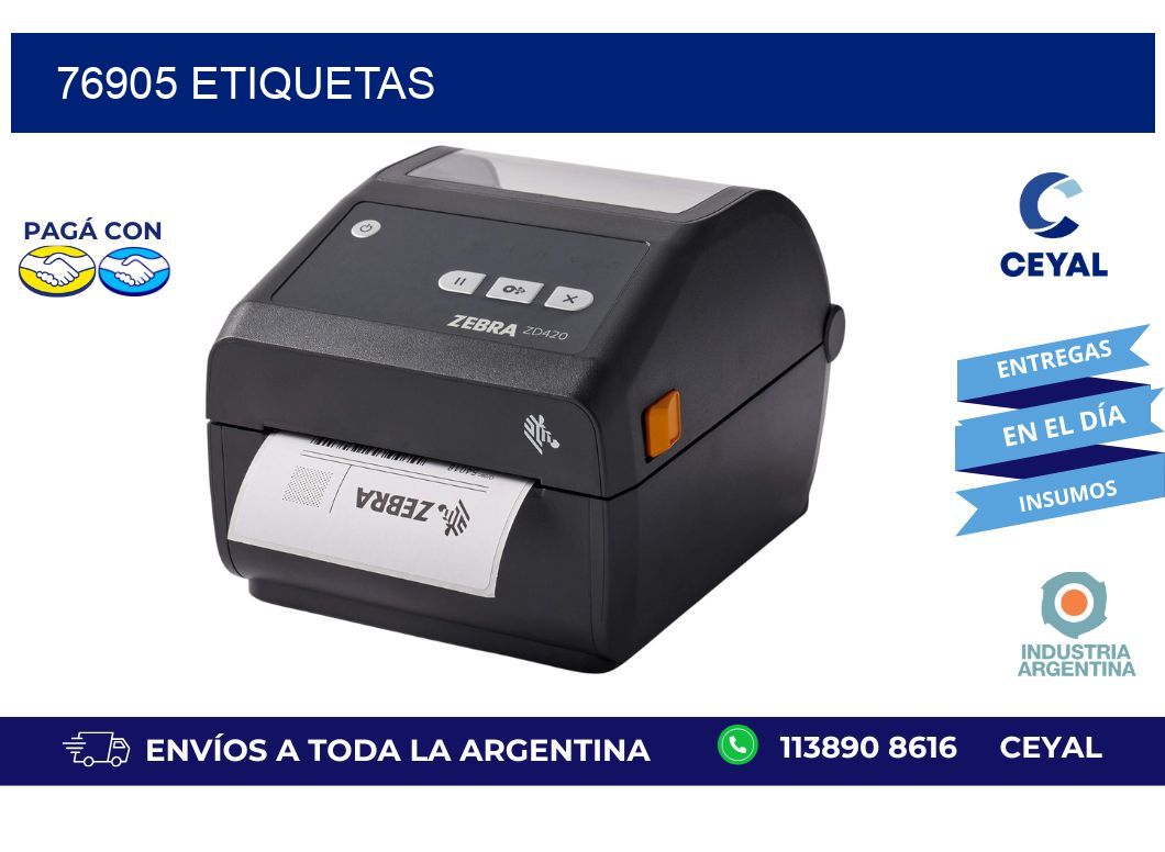 76905 ETIQUETAS