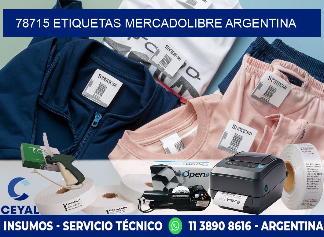 78715 ETIQUETAS MERCADOLIBRE ARGENTINA