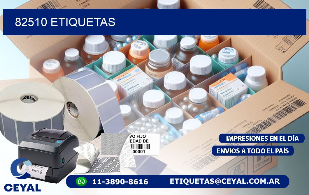 82510 ETIQUETAS