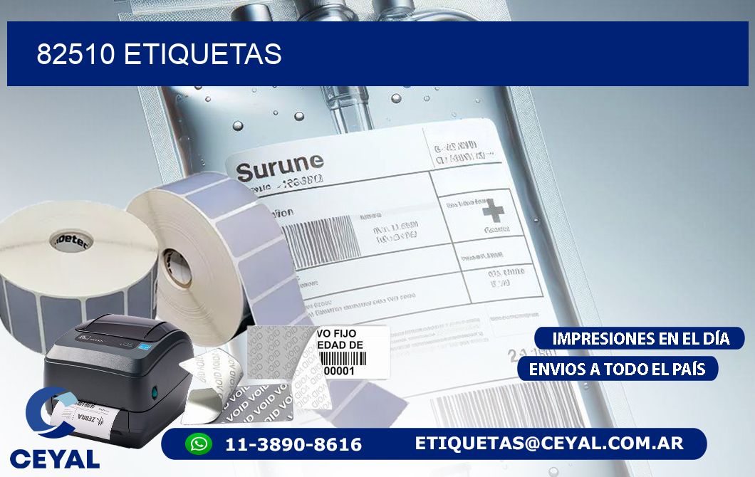 82510 ETIQUETAS