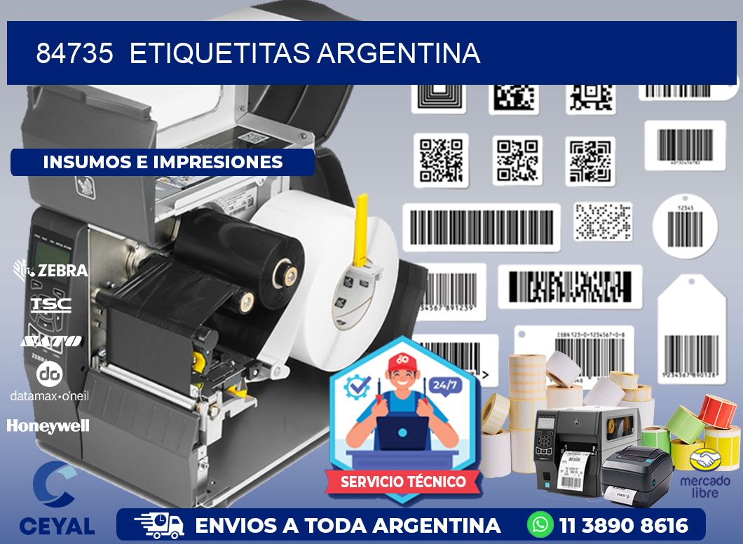 84735 Etiquetitas Argentina