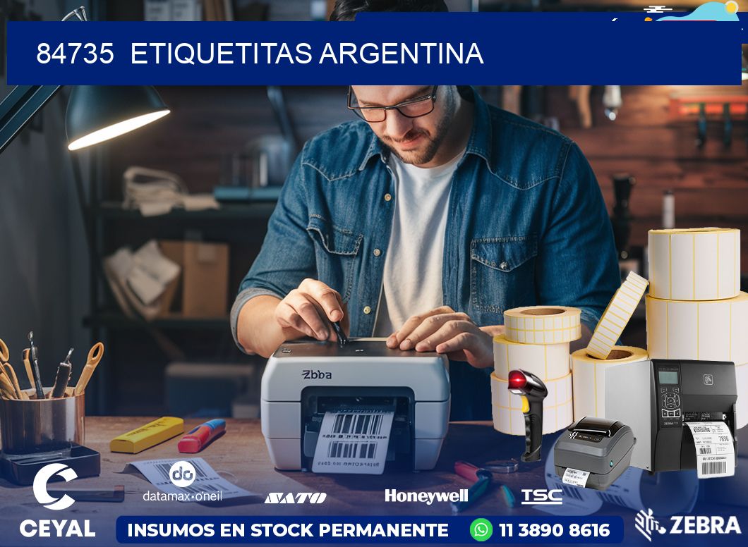 84735  Etiquetitas Argentina