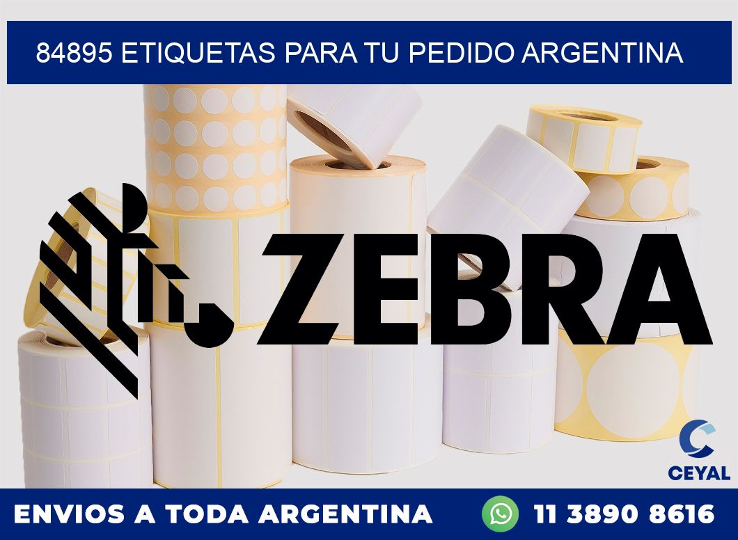 84895 ETIQUETAS PARA TU PEDIDO ARGENTINA
