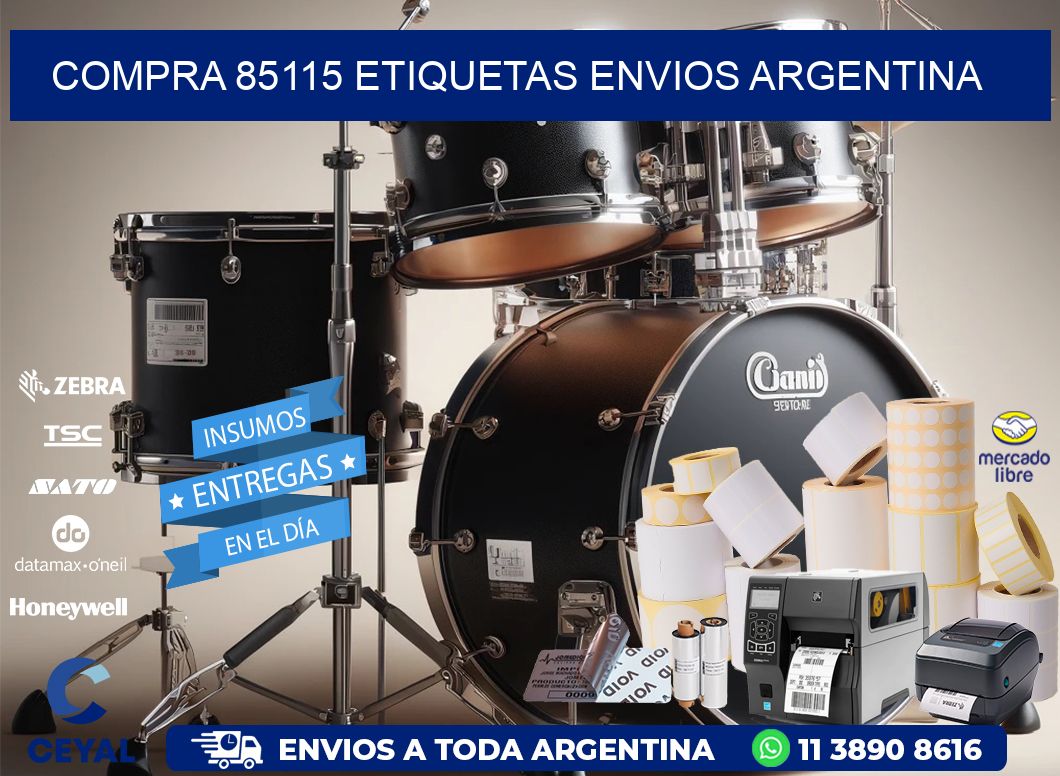 COMPRA 85115 ETIQUETAS ENVIOS ARGENTINA