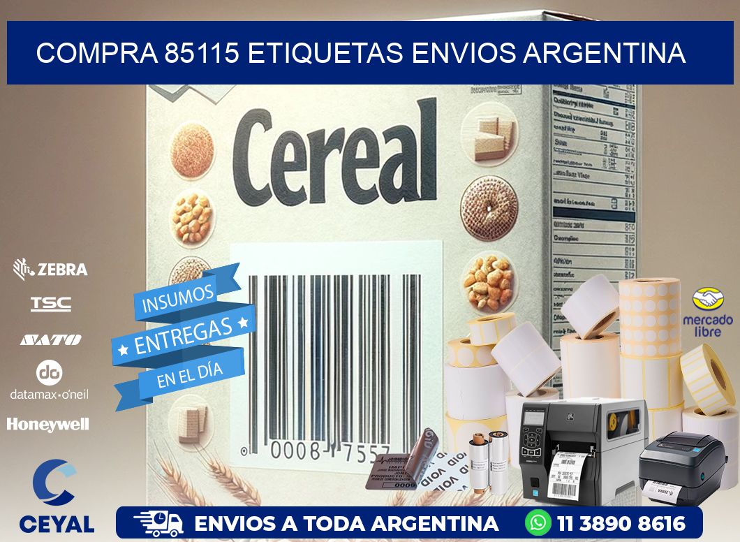 COMPRA 85115 ETIQUETAS ENVIOS ARGENTINA