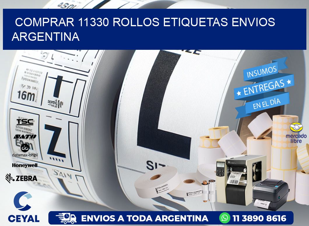 COMPRAR 11330 ROLLOS ETIQUETAS ENVIOS ARGENTINA