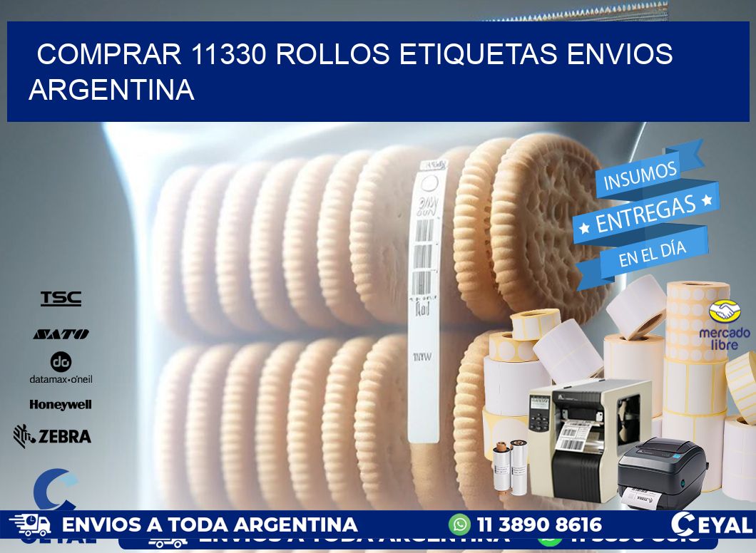 COMPRAR 11330 ROLLOS ETIQUETAS ENVIOS ARGENTINA
