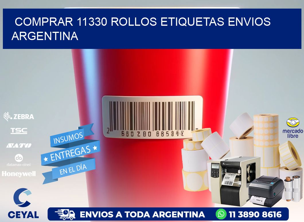 COMPRAR 11330 ROLLOS ETIQUETAS ENVIOS ARGENTINA