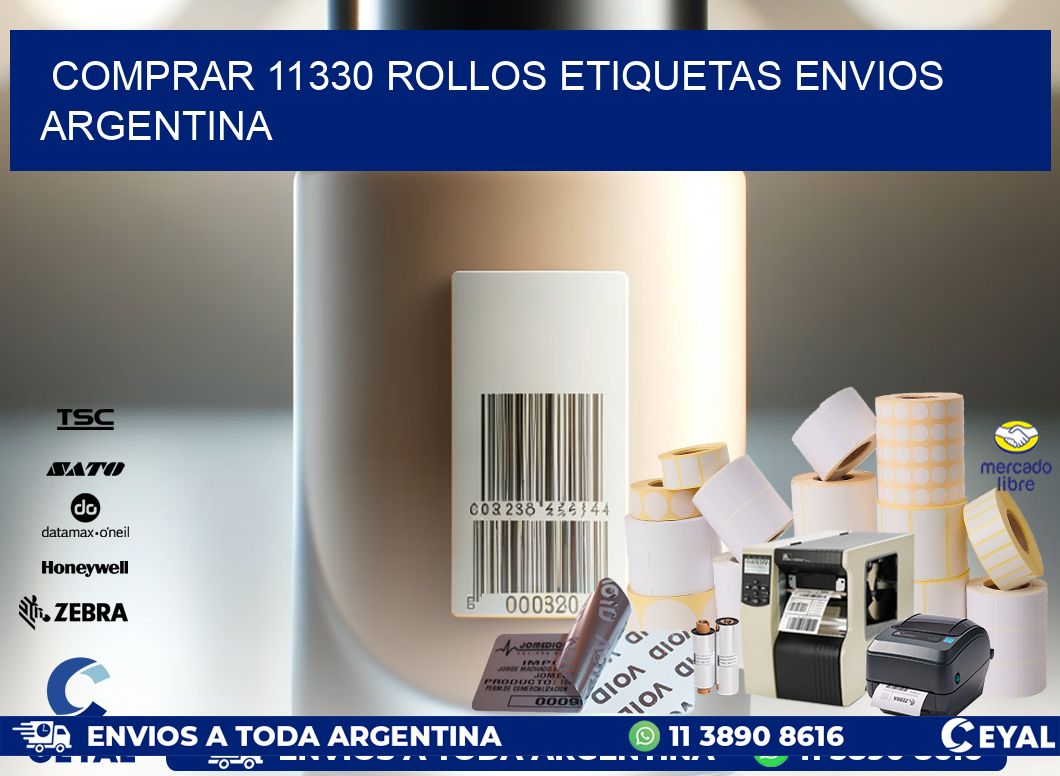 COMPRAR 11330 ROLLOS ETIQUETAS ENVIOS ARGENTINA