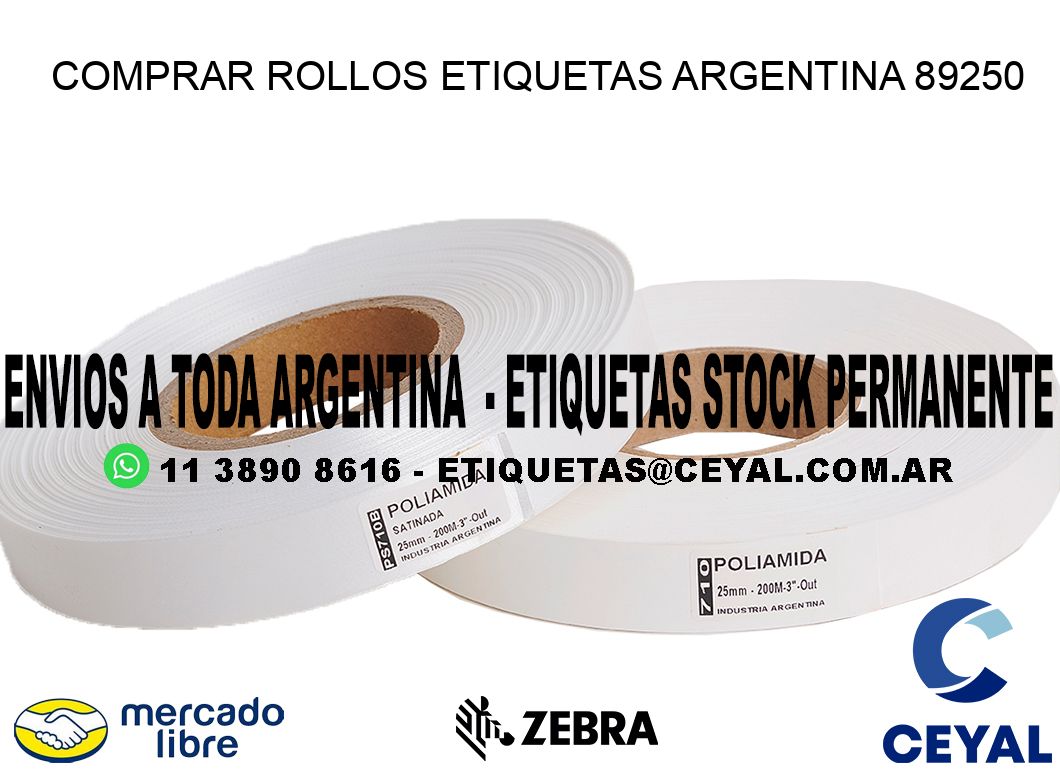 COMPRAR ROLLOS ETIQUETAS ARGENTINA 89250