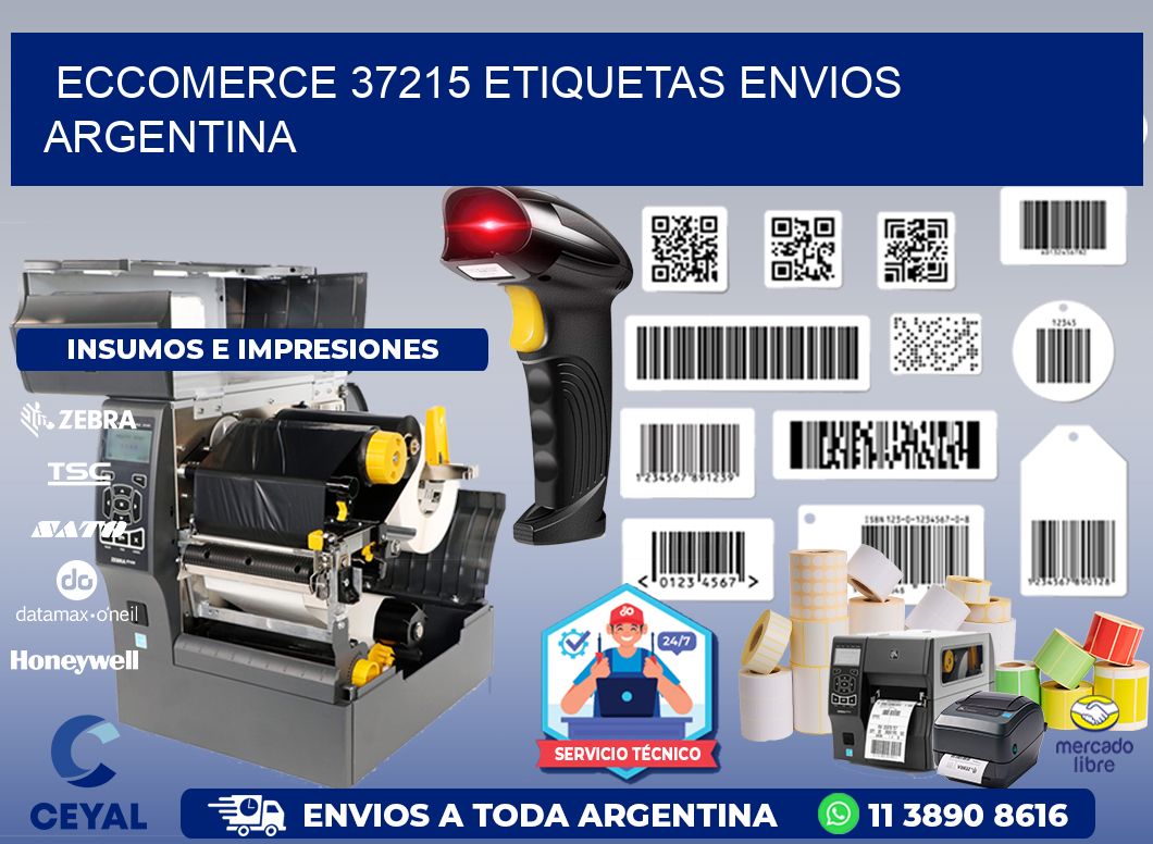 ECCOMERCE 37215 ETIQUETAS ENVIOS ARGENTINA
