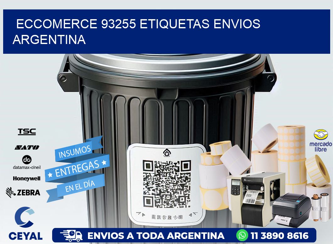 ECCOMERCE 93255 ETIQUETAS ENVIOS ARGENTINA