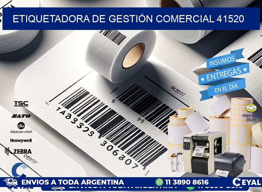 ETIQUETADORA DE GESTIÓN COMERCIAL 41520