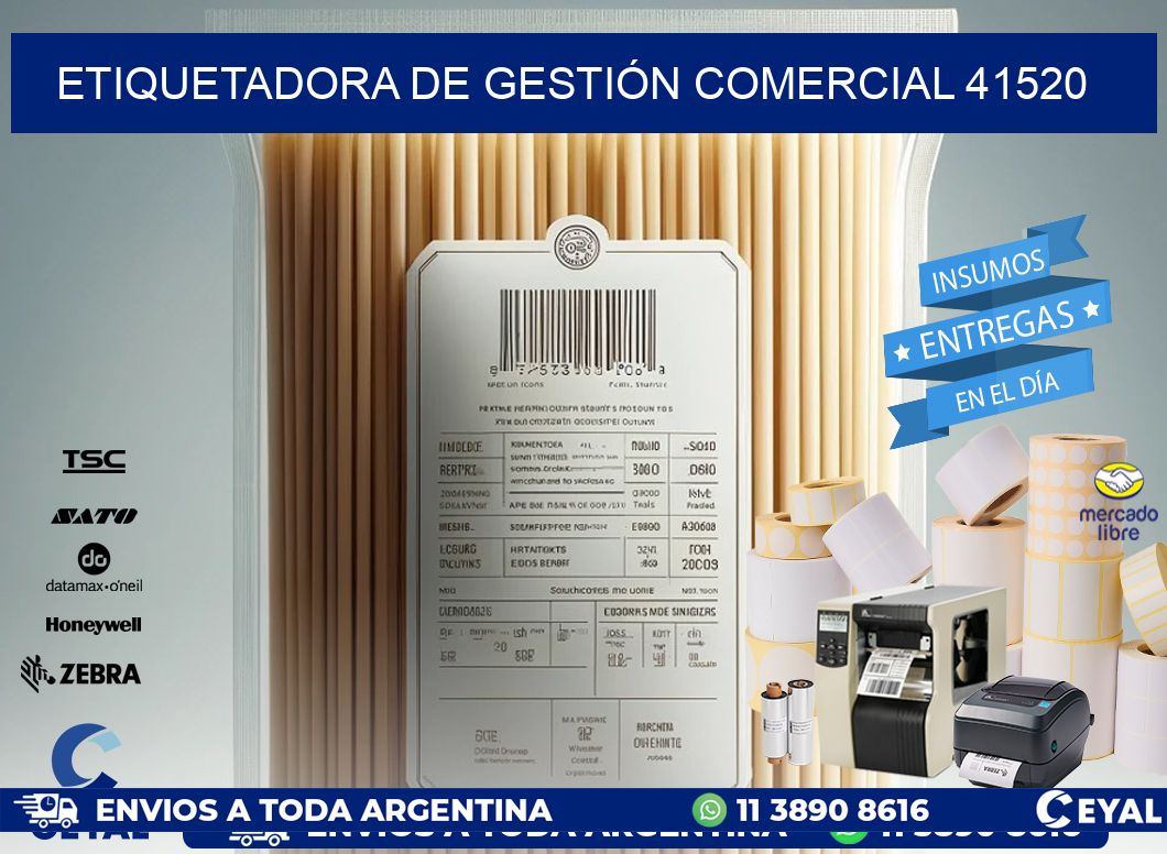 ETIQUETADORA DE GESTIÓN COMERCIAL 41520