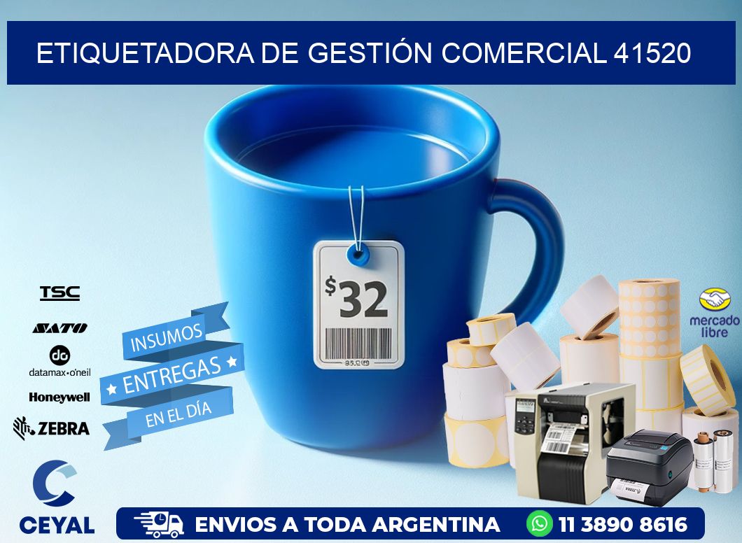 ETIQUETADORA DE GESTIÓN COMERCIAL 41520