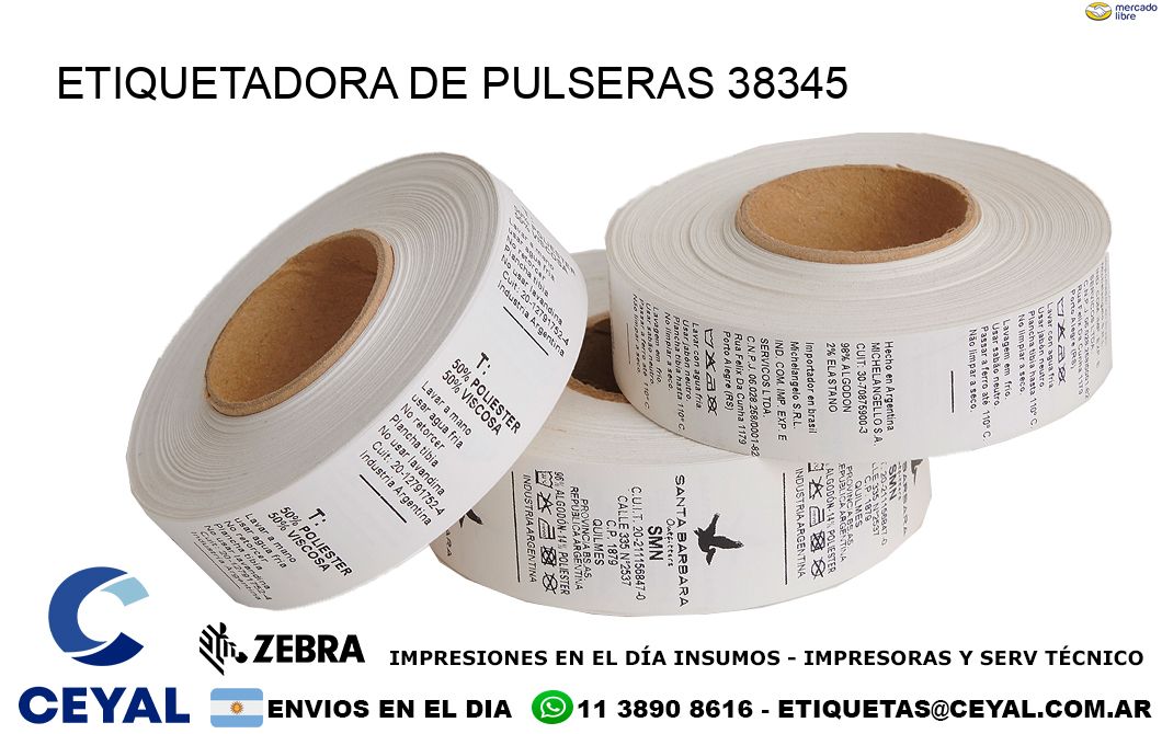 ETIQUETADORA DE PULSERAS 38345