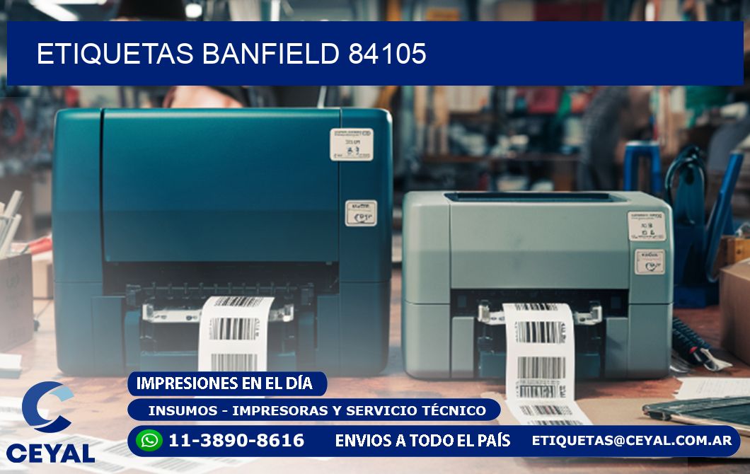 ETIQUETAS BANFIELD 84105