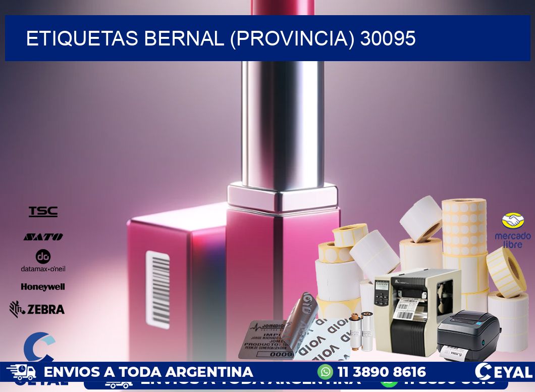 ETIQUETAS BERNAL (PROVINCIA) 30095