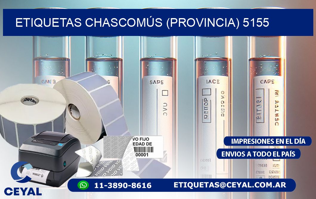 ETIQUETAS CHASCOMÚS (PROVINCIA) 5155