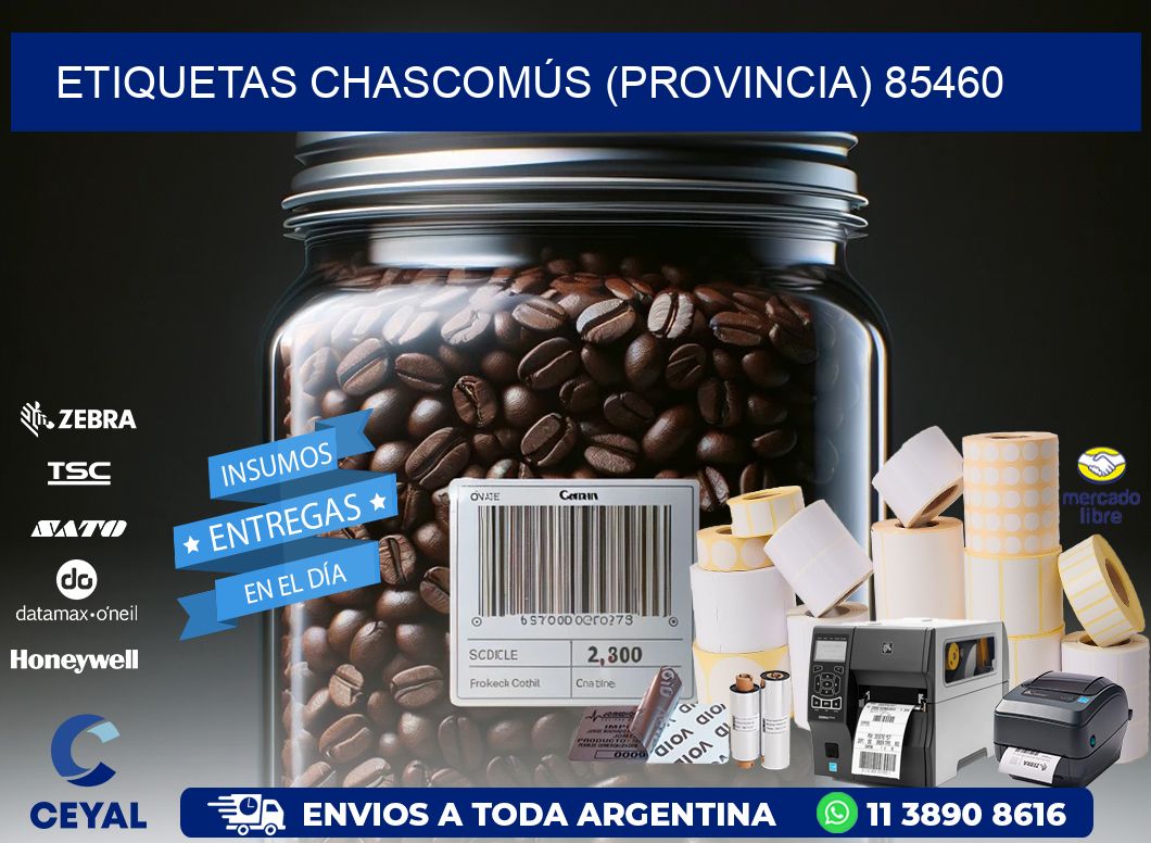 ETIQUETAS CHASCOMÚS (PROVINCIA) 85460