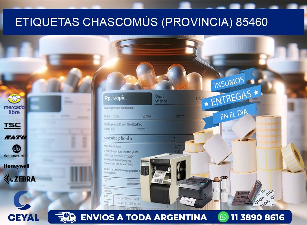 ETIQUETAS CHASCOMÚS (PROVINCIA) 85460