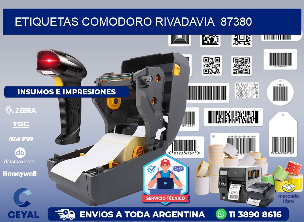 ETIQUETAS COMODORO RIVADAVIA 87380