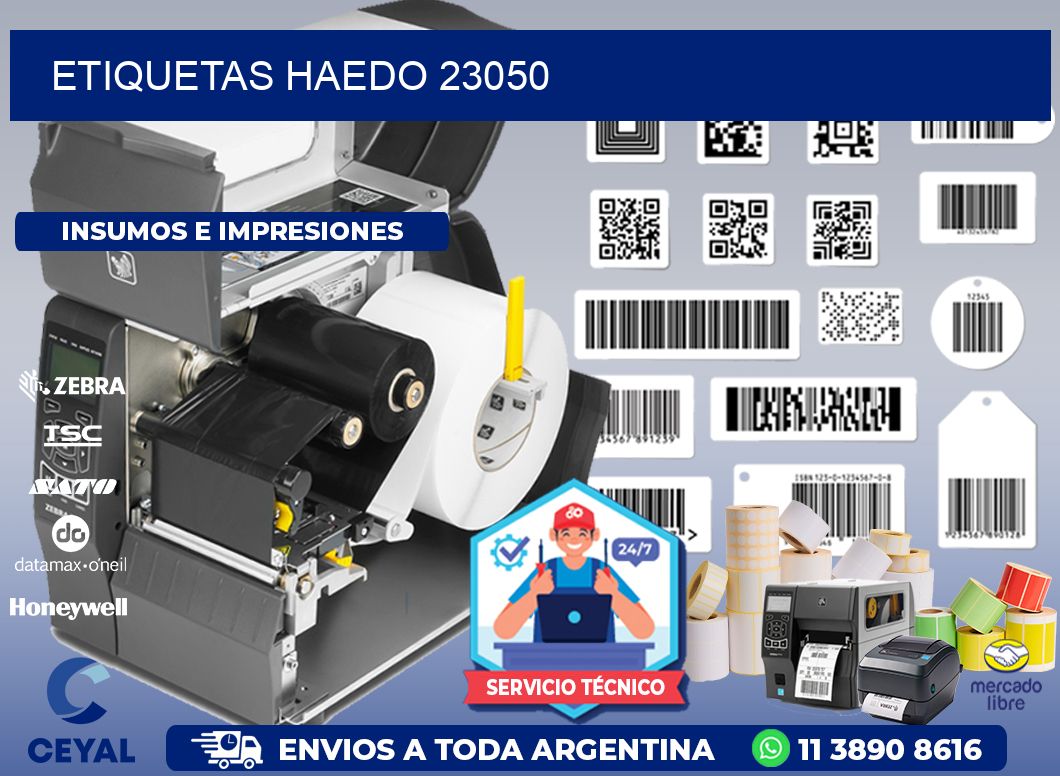 ETIQUETAS HAEDO 23050