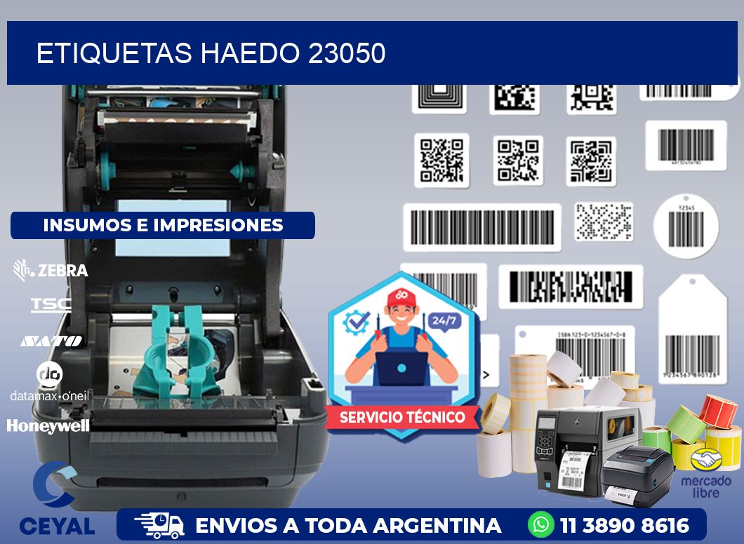 ETIQUETAS HAEDO 23050