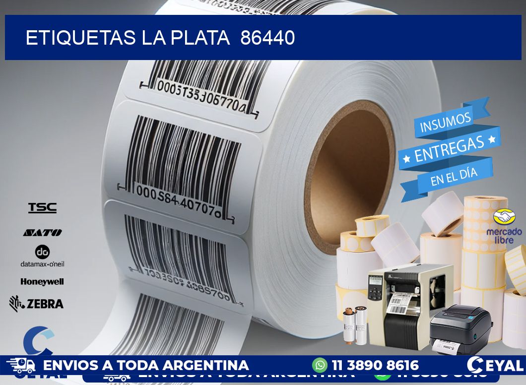 ETIQUETAS LA PLATA 86440