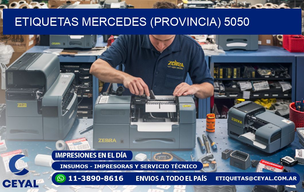ETIQUETAS MERCEDES (PROVINCIA) 5050