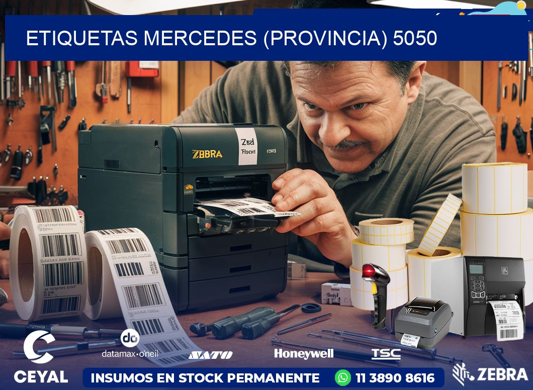 ETIQUETAS MERCEDES (PROVINCIA) 5050