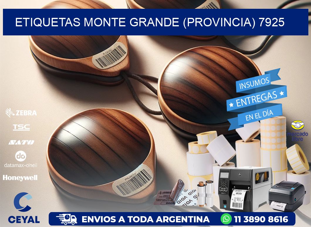 ETIQUETAS MONTE GRANDE (PROVINCIA) 7925