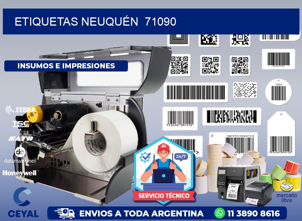 ETIQUETAS NEUQUÉN 71090