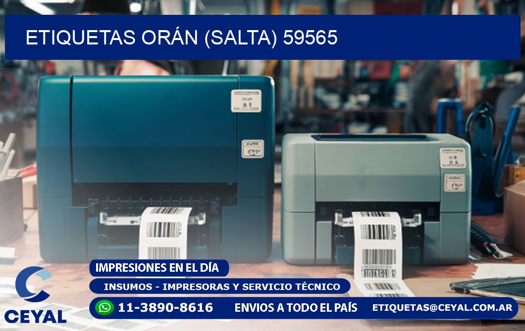 ETIQUETAS ORÁN (SALTA) 59565