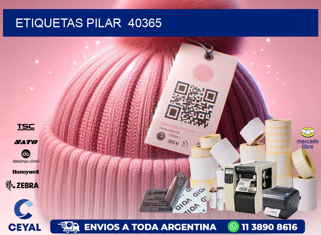 ETIQUETAS PILAR  40365