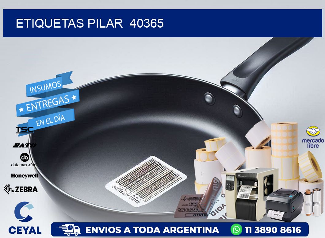 ETIQUETAS PILAR  40365