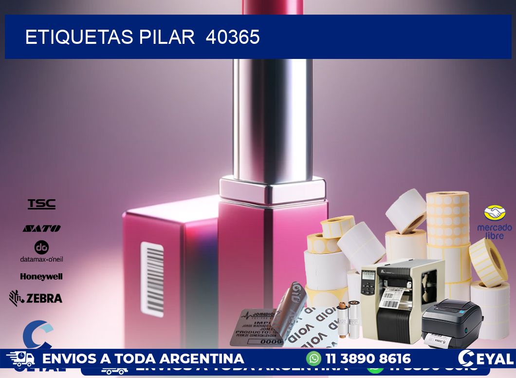 ETIQUETAS PILAR  40365